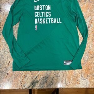 Nike Boston Celtics Green Long Sleeve Shirt